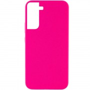 Чехол Silicone Cover Lakshmi (AAA) для Samsung Galaxy S22 Розовый / Barbie pink