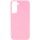 Чохол Silicone Cover Lakshmi (AAA) для Samsung Galaxy S22 Рожевий / Light pink