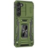 Ударостійкий чохол Camshield Army Ring для Samsung Galaxy S21 Оливковий / Army Green