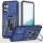 Ударопрочный чехол Camshield Army Ring для Samsung Galaxy S22 Синий / Navy