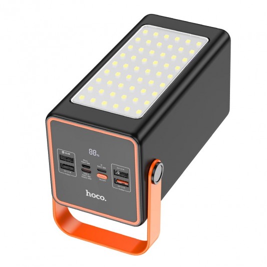 Портативний ЗП Power Bank Hoco J107 Super 22.5W 90000 mAh Black - зображення 1 