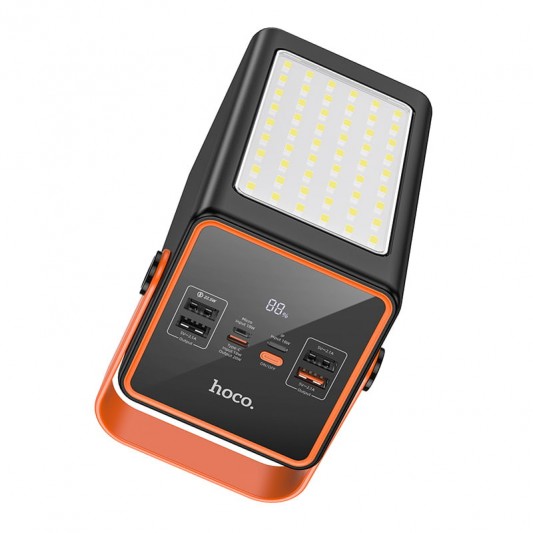 Портативний ЗП Power Bank Hoco J107 Super 22.5W 90000 mAh Black - зображення 2 
