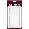 TPU чехол GETMAN Ease logo усиленные углы Full Camera для Samsung Galaxy A33 5G Бесцветный (прозрачный)