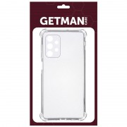 TPU чехол GETMAN Ease logo усиленные углы Full Camera для Samsung Galaxy A33 5G Бесцветный (прозрачный)