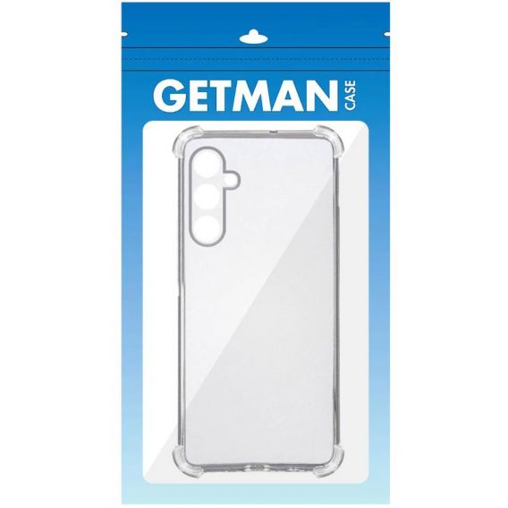 Силіконовий чохол для Samsung Galaxy A34 5G GETMAN Ease logo Full Camera (Transparent)