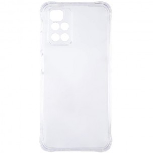 TPU чохол GETMAN Ease logo посилені кути Full Camera для Xiaomi Redmi 10 Безбарвний (прозорий)