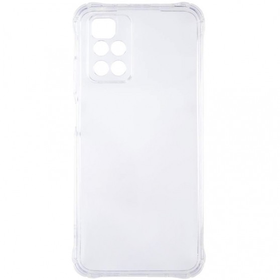 TPU чохол GETMAN Ease logo посилені кути Full Camera для Xiaomi Redmi 10 Безбарвний (прозорий)