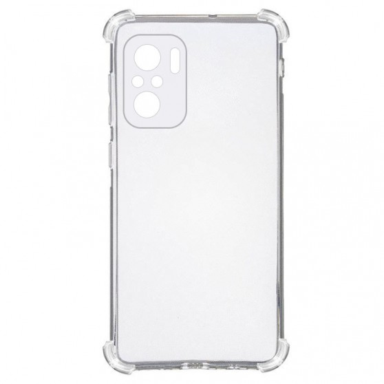 TPU чехол GETMAN Ease logo усиленные углы Full Camera для Xiaomi Redmi Note 10 / Note 10s Бесцветный (прозрачный)
