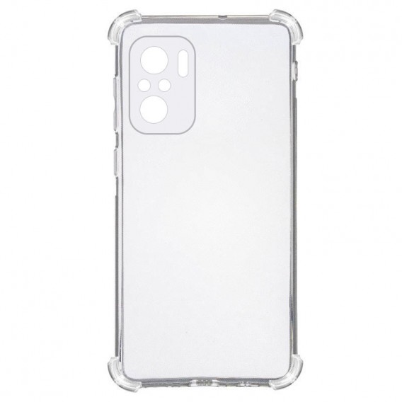 TPU чохол GETMAN Ease logo посилені кути Full Camera для Xiaomi Redmi Note 10 / Note 10s Безбарвний (прозорий)