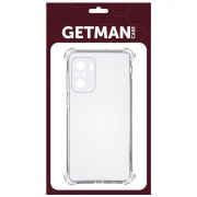 TPU чохол GETMAN Ease logo посилені кути Full Camera для Xiaomi Redmi Note 10 / Note 10s Безбарвний (прозорий)