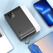 Портативний ЗП Power Bank Hoco J94A Masterful 22.5W 50000 mAh Black