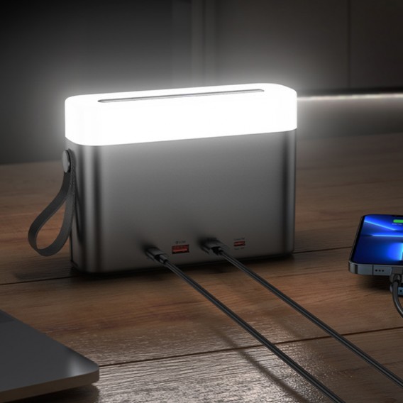 Портативний ЗП Power Bank Hoco J94A Masterful 22.5W 50000 mAh Black - зображення 6 