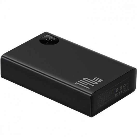 Портативний ЗП Baseus Adaman Digital Display 140W 24000mAh (P100215081113-0) Cluster Black
