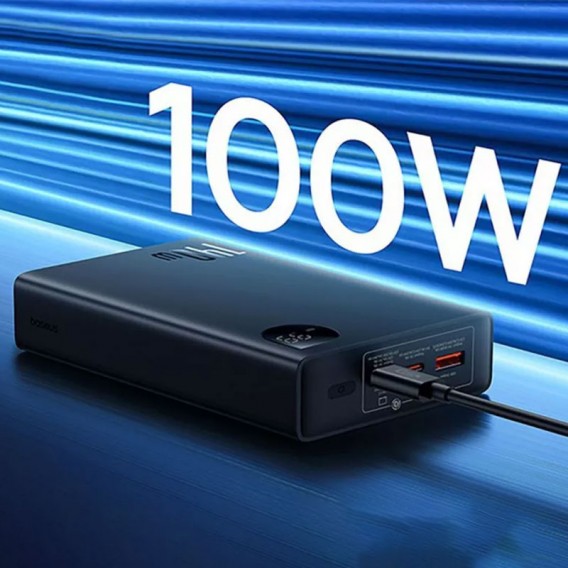 Портативний ЗП Baseus Adaman Digital Display 140W 24000mAh (P100215081113-0) Cluster Black