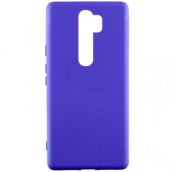 Чохол Silicone Cover Lakshmi (AA) для Xiaomi Redmi 9 Синій / Iris
