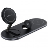 БЗП Acefast E19 Qi2 desktop 3-in-1 Black БЗП Acefast E19 Qi2 desktop 3-in-1 Black
