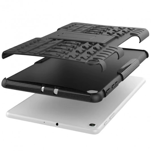 TPU+PC чехол Protector Stand для Samsung Galaxy Tab A7 Lite 8.7 (SM-T220) Black - изображение 3