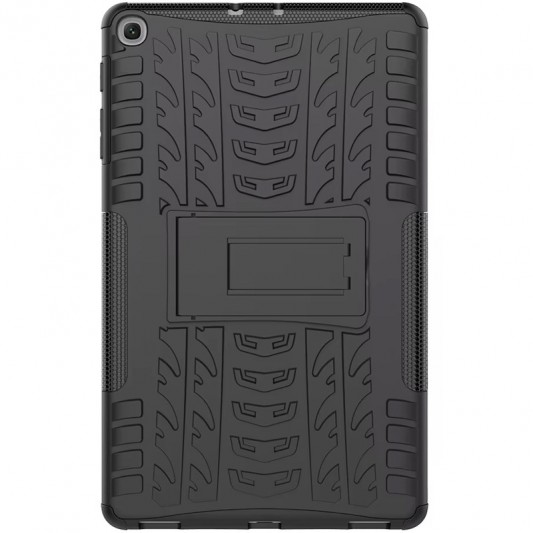 TPU+PC чехол Protector Stand для Samsung Galaxy Tab A7 Lite 8.7 (SM-T220) Black - изображение 4