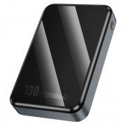 Портативний ЗП Power Bank Hoco Q30A Fast charge 130W 20000 mAh Metal gray