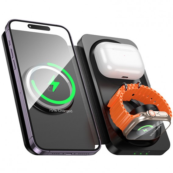 БЗП Hoco CQ13 Triumph 3in1 travel folding Black