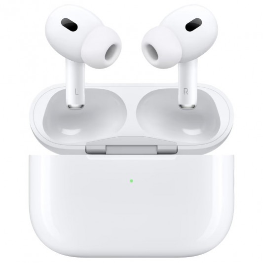 Беспроводные TWS наушники Airpods Pro 2 ANC USB-C Wireless Charging Case for Apple (AAA) White