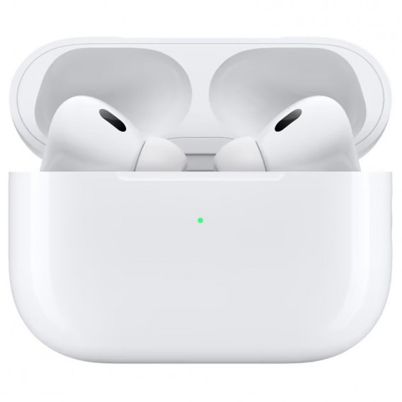 Бездротові TWS навушники Airpods Pro 2 ANC USB-C Wireless Charging Case for Apple (AAA) White