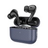 Бездротові TWS навушники Hoco EW47 Plus (carbon fiber pattern version) Blue