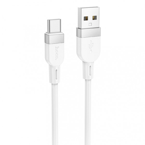 Дата кабель Hoco X109 Energy silicone USB to Type-C (1m) White