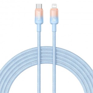 Дата кабель Baseus Discolor Series Fast Charging Type-C to Lightning 20W (2m) (P10374901) Galaxy Blue