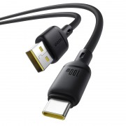 Дата кабель Baseus Silky Series OS Fast Charging USB to Type-C 100W (2m) (P10377703) Cluster Black