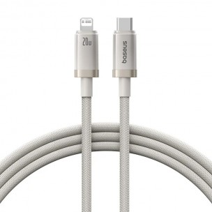 Дата кабель Baseus Titanium Alloy Fast Charging Type-C to Lightning 20W (1m) (P10378101) Galaxy Titanium Gold Дата кабель Baseus Titanium Alloy Fast Charging Type-C to Lightning 20W (1m) (P10378101) Galaxy Titanium Gold