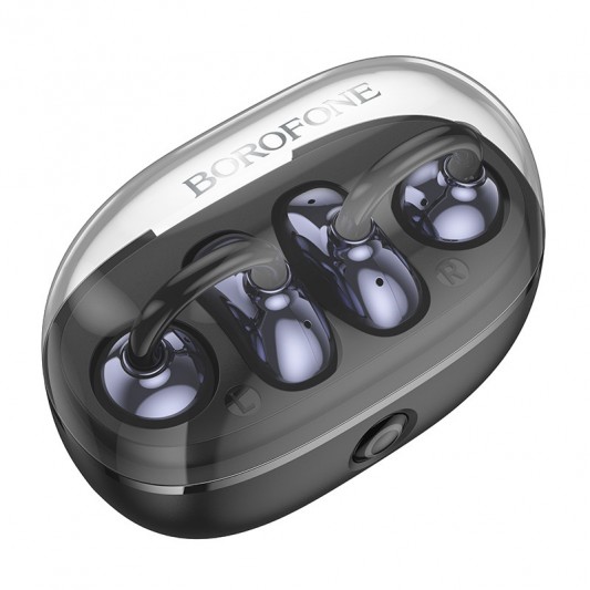 Беспроводные TWS наушники BOROFONE FQ5 Spirit clip-on Black - изображение 2