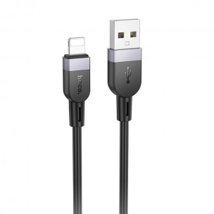 Дата кабель Hoco X109 Energy silicone USB to Lightning (3m) Black Дата кабель Hoco X109 Energy silicone USB to Lightning (3m) Black