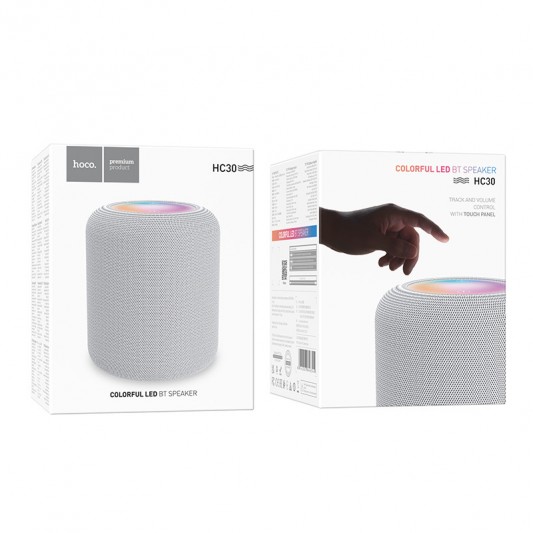 Bluetooth Колонка Hoco HC30 Oceano Gray - зображення 3 