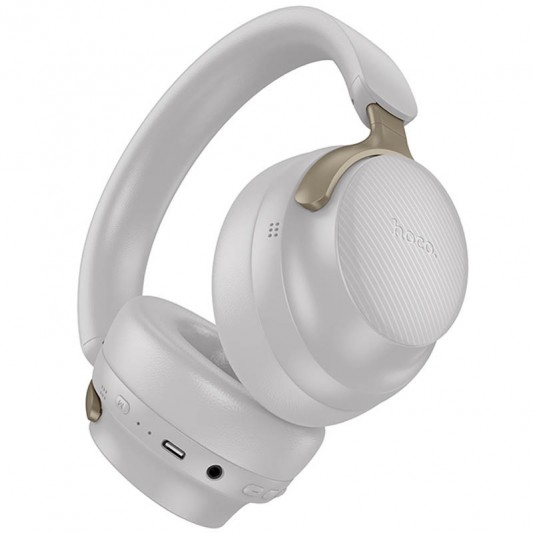 Накладные беспроводные наушники Hoco W53 Plus Tone ANC Gray - изображение 3