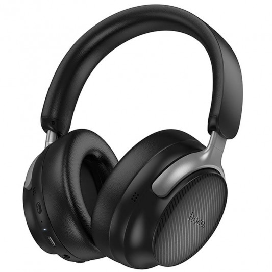 Накладные беспроводные наушники Hoco W53 Plus Tone ANC Classic Black - изображение 1