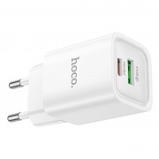 МЗП Hoco C149A Charm PD30W+QC3.0 (1USB-A/1C) White