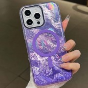 Чехол TPU Shiny Mountain (MagFit) для Apple iPhone 16 Pro Max (6.9") Purple