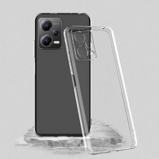 TPU чохол Epic Transparent 1,5mm Full Camera для Xiaomi Poco X5 5G / Note 12 5G Безбарвний (прозорий) - зображення 1 