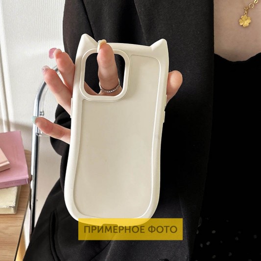 Чехол TPU Cat для Apple iPhone 7 / 8 / SE (2020) (2022) (4.7") Antique White - изображение 2