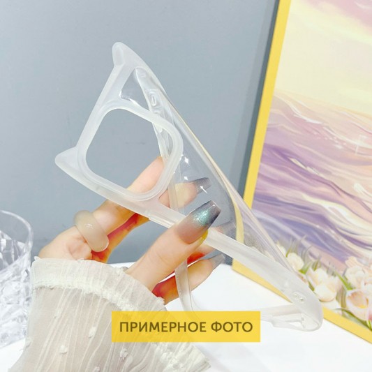 Чехол TPU Cat для Apple iPhone 7 / 8 / SE (2020) (2022) (4.7") Transparent - изображение 1