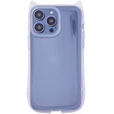 Чохол TPU Cat для Apple iPhone 13 Pro Max (6.7") Transparent Чохол TPU Cat для Apple iPhone 13 Pro Max (6.7") Transparent