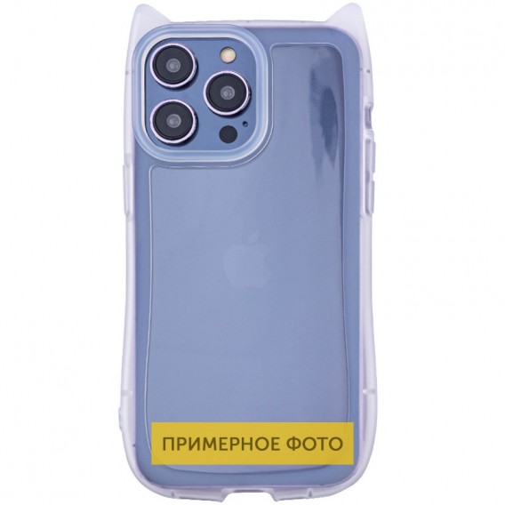 Чохол TPU Cat для Apple iPhone 15 (6.1") Transparent