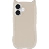 Чохол TPU Cat для Apple iPhone 16 Plus (6.7") Antique White