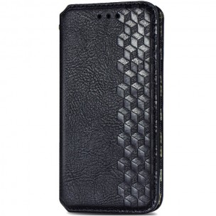 Кожаный чехол-книжка GETMAN Cubic (PU) для Samsung Galaxy A31 Черный