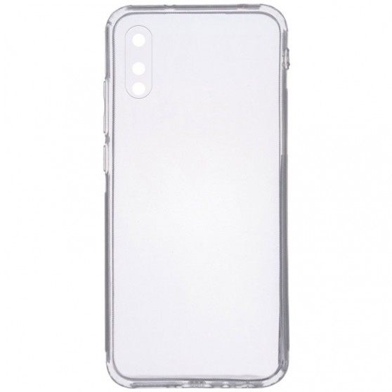 TPU чохол Epic Transparent 1,5mm Full Camera для Samsung Galaxy A02 Безбарвний (прозорий)
