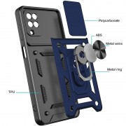 Ударостійкий чохол Camshield Serge Ring для Samsung Galaxy M33 5G Синій
