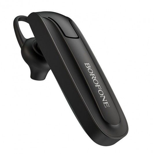 Bluetooth моно-гарнітура Borofone BC21 Чорний - зображення 1 