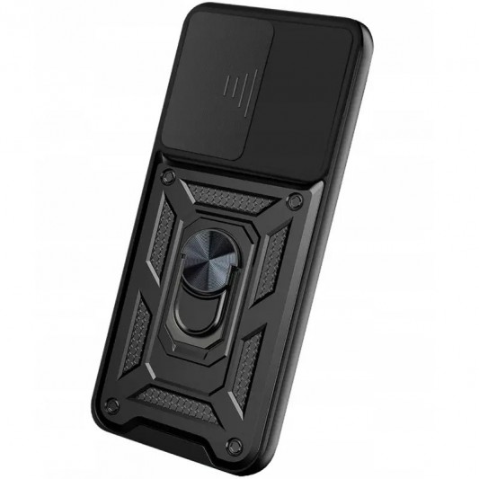 Ударопрочный чехол Camshield Serge Ring для Samsung Galaxy S20 FE Черный - изображение 5
