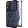 Ударостійкий чохол Camshield Serge Ring для Samsung Galaxy S22+ Синій